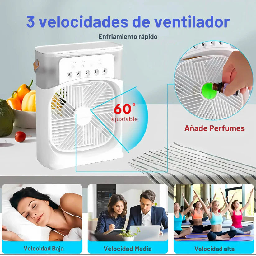 AIR FRESHᵀᴹ Ventilador Humificador❄️