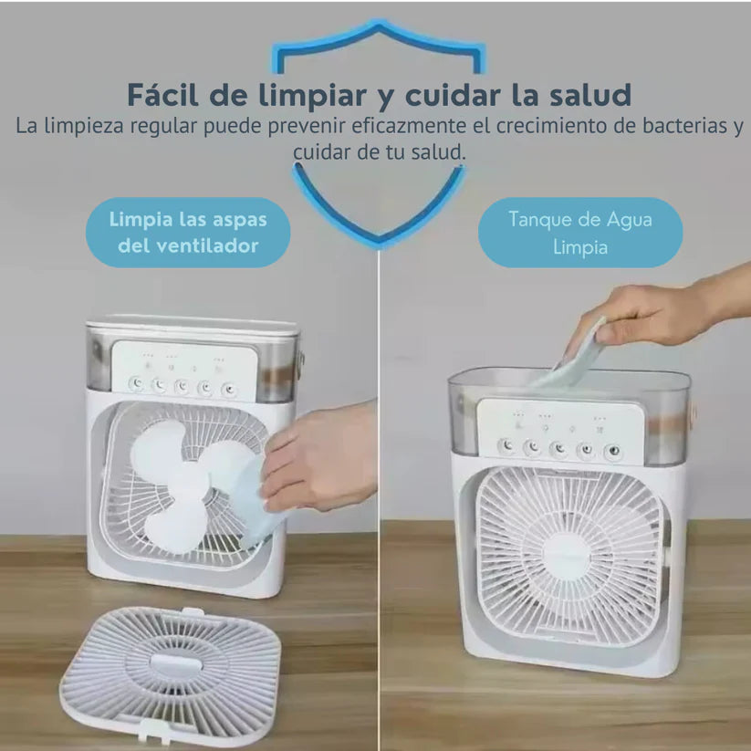 AIR FRESHᵀᴹ Ventilador Humificador❄️